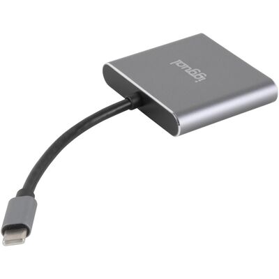 iggual IGG318461 Laptop Dock - USB 3.2 Gen 1 Type-C - Schwarz iggual IGG318461 Laptop Dock - USB 3.2 Gen 1 Type-C - Schwarz