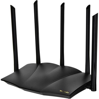 Tenda TX12 PRO wireless router Fast Ethernet Dual-band ( / ) Black, Router, Schwarz Tenda TX12 PRO wireless router Fast Ethernet Dual-band ( / ) Black, Router, Schwarz