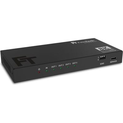 FeinTech SP410 HDMI Splitter - 8K 4K 120Hz Gaming - Verteilt auf 4 Bildschirme FeinTech SP410 HDMI Splitter - 8K 4K 120Hz Gaming - Verteilt auf 4 Bildschirme