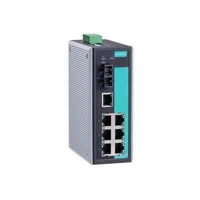 Moxa Industrial Unmanaged Ethernets (8 Ports), Netzwerk Switch, Schwarz Moxa Industrial Unmanaged Ethernets (8 Ports), Netzwerk Switch, Schwarz