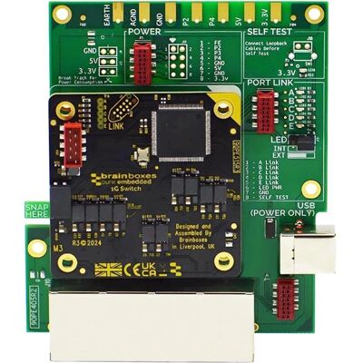 Brainboxes PE-415 (4 Ports), Netzwerk Switch, Mehrfarbig Brainboxes PE-415 (4 Ports), Netzwerk Switch, Mehrfarbig