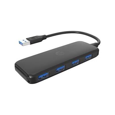 HP USB (3.0) Hub 4-port, DHC-CT110, schwarz, Hewlett-Packard (USB-A, 4 Ports), Dockingstation + USB Hub, Schwarz HP USB (3.0) Hub 4-port, DHC-CT110, schwarz, Hewlett-Packard (USB-A, 4 Ports), Dockingstation + USB Hub, Schwarz