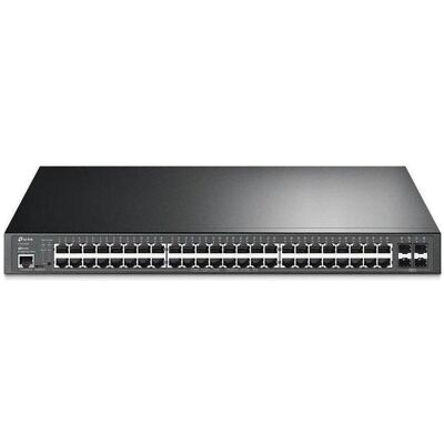 TP-Link SG3452XP - TL- JetStream PoE-Schalter (48 Ports), Netzwerk Switch, Schwarz TP-Link SG3452XP - TL- JetStream PoE-Schalter (48 Ports), Netzwerk Switch, Schwarz