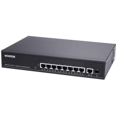 Vivotek AW-GEL-105A-110 PoE Switch - 8xGE + 1xGE UTP - Netzwerk Switch Vivotek AW-GEL-105A-110 PoE Switch - 8xGE + 1xGE UTP - Netzwerk Switch
