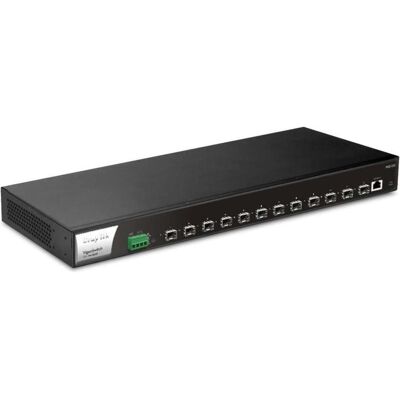 Draytek VigorSwitch FX2120 (12 Ports), Netzwerk Switch, Schwarz Draytek VigorSwitch FX2120 (12 Ports), Netzwerk Switch, Schwarz