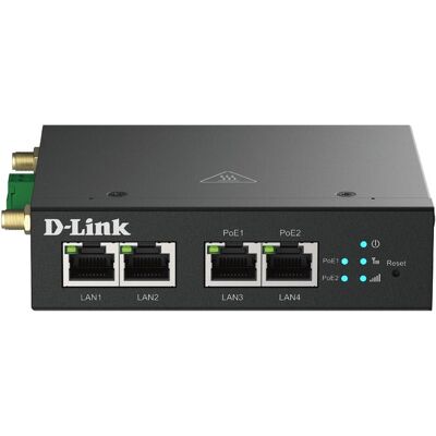 D-Link LTE PoE Modem DWM-314-TP, Router, Schwarz D-Link LTE PoE Modem DWM-314-TP, Router, Schwarz