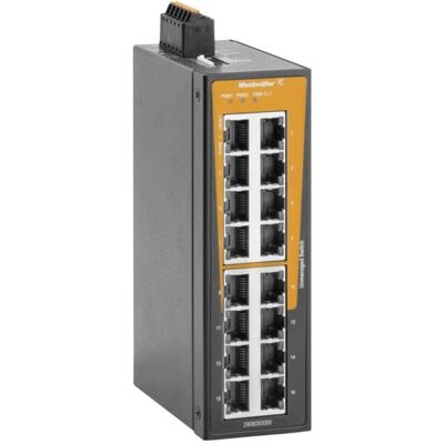 Weidmüller Netzwerk-Switch unmanaged (16 Ports), Netzwerk Switch Weidmüller Netzwerk-Switch unmanaged (16 Ports), Netzwerk Switch