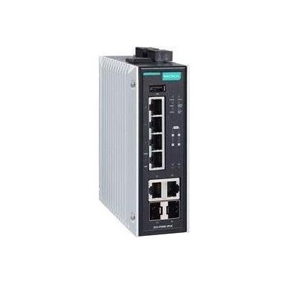 Moxa Industrial Managed (6 Ports), Netzwerk Switch, Schwarz, Grau, Grün Moxa Industrial Managed (6 Ports), Netzwerk Switch, Schwarz, Grau, Grün
