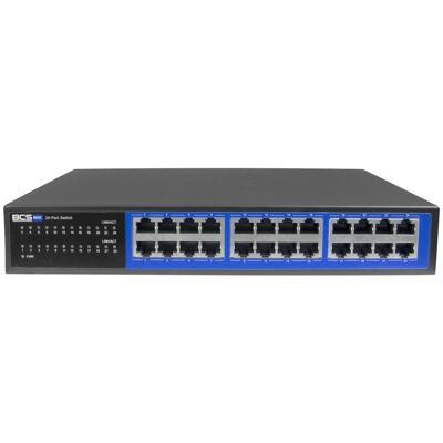 BCS BCS-B-S24G 24-Port Gigabit-Switch RJ45 1Gbps (24 Ports), Netzwerk Switch BCS BCS-B-S24G 24-Port Gigabit-Switch RJ45 1Gbps (24 Ports), Netzwerk Switch