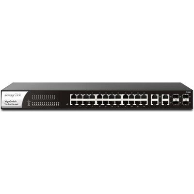 Draytek VigorSwitch P1282 (28 Ports), Netzwerk Switch Draytek VigorSwitch P1282 (28 Ports), Netzwerk Switch