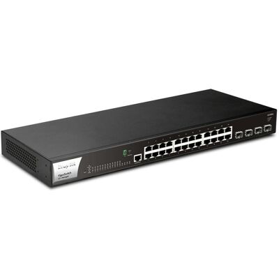 Draytek Switch VigorSwitch G-2282X 4*SFP+/24*GE (28 Ports), Netzwerk Switch Draytek Switch VigorSwitch G-2282X 4*SFP+/24*GE (28 Ports), Netzwerk Switch