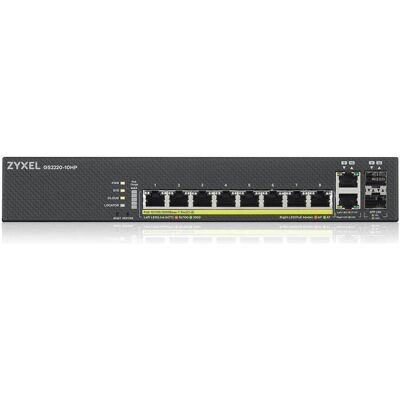OEM Zyxel 10-Ports GS2220 Managed PoE+ Switch (10 Ports), Netzwerk Switch, Schwarz OEM Zyxel 10-Ports GS2220 Managed PoE+ Switch (10 Ports), Netzwerk Switch, Schwarz