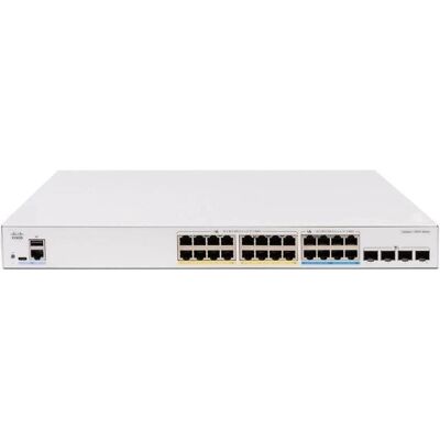 Cisco Systems CATALYST 1300X 24-PORT 2.5GE UPOE 4X10G SFP+ (24 Ports), Netzwerk Switch, Grau Cisco Systems CATALYST 1300X 24-PORT 2.5GE UPOE 4X10G SFP+ (24 Ports), Netzwerk Switch, Grau