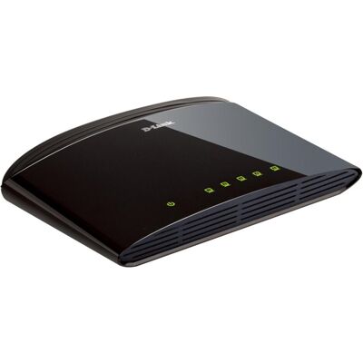 D-Link Des-1005d (5 Ports), Netzwerk Switch, Schwarz D-Link Des-1005d (5 Ports), Netzwerk Switch, Schwarz