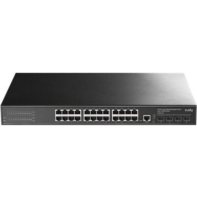 Cudy Switch (GS5024S4), Router, Schwarz Cudy Switch (GS5024S4), Router, Schwarz