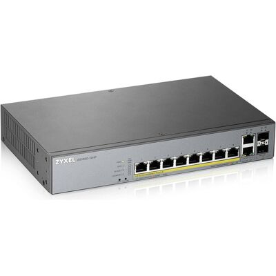 Zyxel GS1350-12HP (12 Ports), Netzwerk Switch, Grau Zyxel GS1350-12HP (12 Ports), Netzwerk Switch, Grau