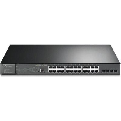 TP-Link SG3428MP - TL- JetStream PoE-Schalter (24 Ports), Netzwerk Switch, Schwarz TP-Link SG3428MP - TL- JetStream PoE-Schalter (24 Ports), Netzwerk Switch, Schwarz