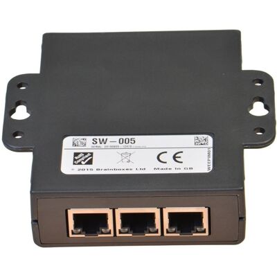 Brainboxes Ethernet Switch 5 ports (5 Ports), Netzwerk Switch, Schwarz, Grün Brainboxes Ethernet Switch 5 ports (5 Ports), Netzwerk Switch, Schwarz, Grün