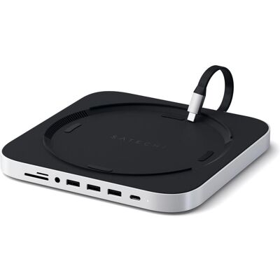 Satechi St-Abhfm (USB-C, 4 Ports), Dockingstation + USB Hub, Grau Satechi St-Abhfm (USB-C, 4 Ports), Dockingstation + USB Hub, Grau