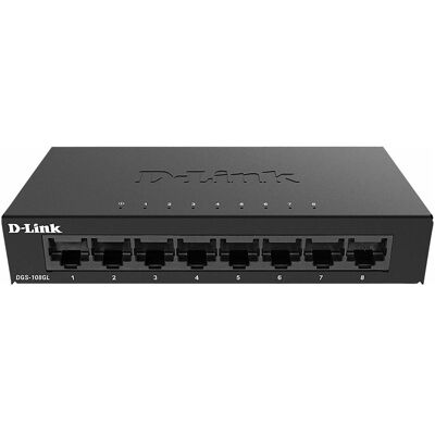 D-Link DGS-108GL - 8-Port Netzwerk Switch D-Link DGS-108GL - 8-Port Netzwerk Switch