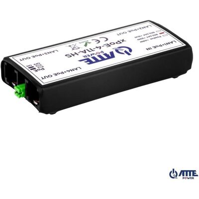 ATTE 4-Port PoE Netzwerk Switch Extender - LAN/PoE 10/100 Mbps ATTE 4-Port PoE Netzwerk Switch Extender - LAN/PoE 10/100 Mbps