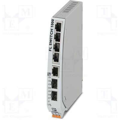 Contact PHOENIX 1085164 (5 Ports), Netzwerk Switch, Grau Contact PHOENIX 1085164 (5 Ports), Netzwerk Switch, Grau