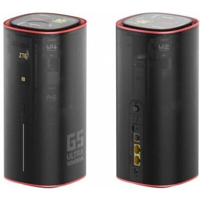 ZTE Router G5 Ultra Gaming, Router, Rot, Schwarz ZTE Router G5 Ultra Gaming, Router, Rot, Schwarz