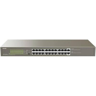 Tenda TEG1124P (24 Ports), Netzwerk Switch, Schwarz Tenda TEG1124P (24 Ports), Netzwerk Switch, Schwarz