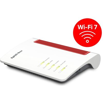 FRITZ! Box 7632, Router, Rot, Weiss FRITZ! Box 7632, Router, Rot, Weiss