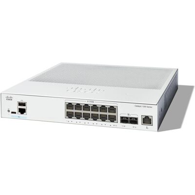 Cisco Systems Catalyst C1300-12XT-2X REFRESH (12 Ports), Netzwerk Switch, Grau Cisco Systems Catalyst C1300-12XT-2X REFRESH (12 Ports), Netzwerk Switch, Grau
