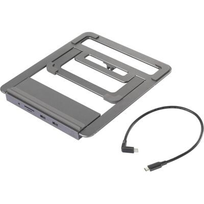 Renkforce RF-LLS-400 USB-C Dockingstation - Universal, Apple Renkforce RF-LLS-400 USB-C Dockingstation - Universal, Apple