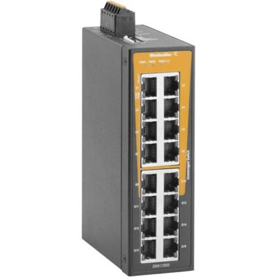 Weidmüller 2908120000 IE-SW-BLB-16-16GT-C Netzwerk Switch 10 / 100 / 1000 MBit/ (16 Ports), Netzwerk Switch Weidmüller 2908120000 IE-SW-BLB-16-16GT-C Netzwerk Switch 10 / 100 / 1000 MBit/ (16 Ports), Netzwerk Switch
