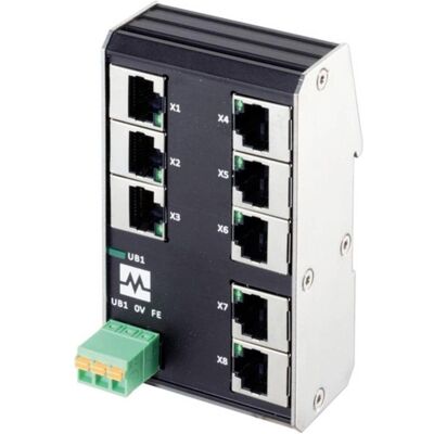 Murr Elektronik MURR Unmanaged Switch (8 Ports), Netzwerk Switch Murr Elektronik MURR Unmanaged Switch (8 Ports), Netzwerk Switch
