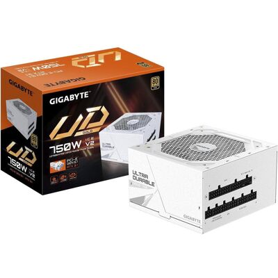 Gigabyte UD750GM PG5 V2 Ice (750 W), PC Netzteil, Weiss Gigabyte UD750GM PG5 V2 Ice (750 W), PC Netzteil, Weiss