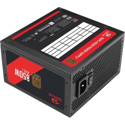 Redragon GC-PS030 (850 W), PC Netzteil, Schwarz Redragon GC-PS030 (850 W), PC Netzteil, Schwarz