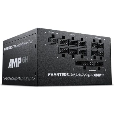 Phanteks AMP GH V2 1200W 80 PLUS Platinum Netzteil, PCIe 5.1, ATX 3.1 - 1200 Watt, schwarz (1200 W), PC Netzteil, Schwarz Phanteks AMP GH V2 1200W 80 PLUS Platinum Netzteil, PCIe 5.1, ATX 3.1 - 1200 Watt, schwarz (1200 W), PC Netzteil, Schwarz
