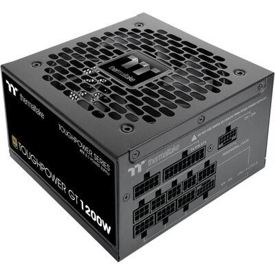 Thermaltake Netzteil Toughpower GT 1200W ATX3.1/GEN5 80+G BK retail (1200 W), PC Netzteil, Schwarz Thermaltake Netzteil Toughpower GT 1200W ATX3.1/GEN5 80+G BK retail (1200 W), PC Netzteil, Schwarz