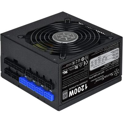 Silverstone SST-ST1200-PTS 1200W - Netzteil - ATX (1200 W), PC Netzteil, Schwarz Silverstone SST-ST1200-PTS 1200W - Netzteil - ATX (1200 W), PC Netzteil, Schwarz