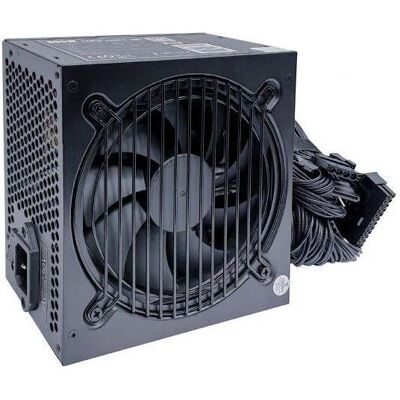 Gembird Power supply ATX 80+Bronze aktywne PFC, fan (600 W), PC Netzteil, Schwarz Gembird Power supply ATX 80+Bronze aktywne PFC, fan (600 W), PC Netzteil, Schwarz