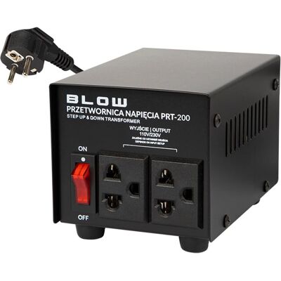Blow Spannungswandler - 200W - 110V/230V Blow Spannungswandler - 200W - 110V/230V