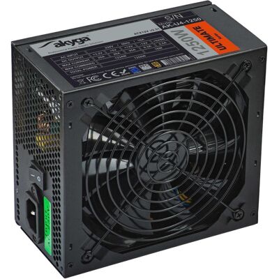 Akyga Ultimate ATX Power Supply 1250W AK-U4-1250 80 PLUS Gold bitcoin miner, PC Netzteil, Schwarz Akyga Ultimate ATX Power Supply 1250W AK-U4-1250 80 PLUS Gold bitcoin miner, PC Netzteil, Schwarz