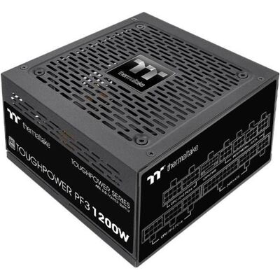 Thermaltake ToughPower PF3 1200W Gen 5 Netzteil ATX 3.0 80+ Platin PCle 5.0 (1200 W), PC Netzteil, Schwarz Thermaltake ToughPower PF3 1200W Gen 5 Netzteil ATX 3.0 80+ Platin PCle 5.0 (1200 W), PC Netzteil, Schwarz