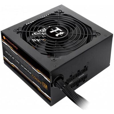 Thermaltake SUPPLY ATX 700W SMART SE2 BLACK 87% EFFICIENCY/SEMI MODULAR/FAN 140MM PS-SPS-070 (700 W), PC Netzteil, Schwarz Thermaltake SUPPLY ATX 700W SMART SE2 BLACK 87% EFFICIENCY/SEMI MODULAR/FAN 140MM PS-SPS-070 (700 W), PC Netzteil, Schwarz