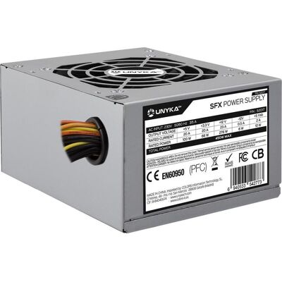 Unykach SFX 450W (450 W), PC Netzteil, Silber Unykach SFX 450W (450 W), PC Netzteil, Silber