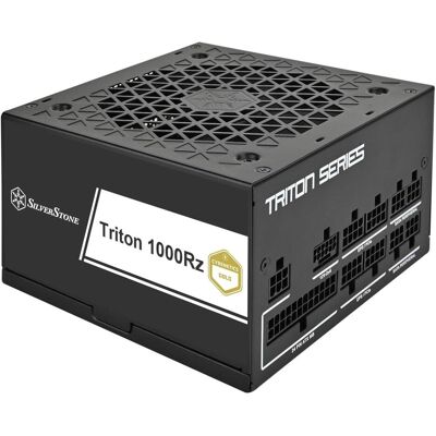 Silverstone SST-TR1000R-GM - Triton 1000Rz Cybenetics Gold 1000W PCIe 5 Fully Modular ATX Power Supp (1000 W), PC Netzteil, Schwarz Silverstone SST-TR1000R-GM - Triton 1000Rz Cybenetics Gold 1000W PCIe 5 Fully Modular ATX Power Supp (1000 W), PC Netzteil, Schwarz