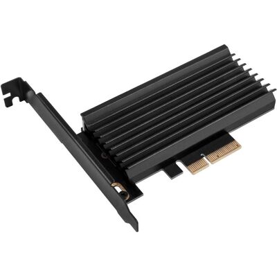 Silverstone SST-ECM24-ARGB - SuperSpeed PCI-E Express Card X4 to M.2 (NVMe SSD NGFF), alu. heatsink, Storage Controller Silverstone SST-ECM24-ARGB - SuperSpeed PCI-E Express Card X4 to M.2 (NVMe SSD NGFF), alu. heatsink, Storage Controller