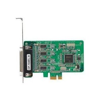 Moxa CP-104EL-A-DB9M - Serielle PCI Express x1-Karte mit 4 RS-232-Anschlüssen, Kontrollerkarte Moxa CP-104EL-A-DB9M - Serielle PCI Express x1-Karte mit 4 RS-232-Anschlüssen, Kontrollerkarte