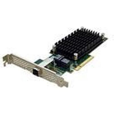 ATTO 4-Port External/4-Port Internal 12Gb SAS/SATA to x8 PCIe 4.0 Host Bus Adapter, Low Profile, Storage Controller ATTO 4-Port External/4-Port Internal 12Gb SAS/SATA to x8 PCIe 4.0 Host Bus Adapter, Low Profile, Storage Controller