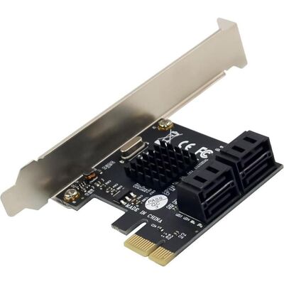 InLine Schnittstellenkarte, 4x SATA 6Gb/s, mit 4x SATA, PCIe 2.0 (PCI-Express), Storage Controller InLine Schnittstellenkarte, 4x SATA 6Gb/s, mit 4x SATA, PCIe 2.0 (PCI-Express), Storage Controller