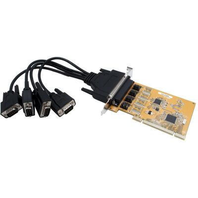 EXSYS PCI-Karte 4S RS-232 m.Octopus Kabel, Kontrollerkarte EXSYS PCI-Karte 4S RS-232 m.Octopus Kabel, Kontrollerkarte